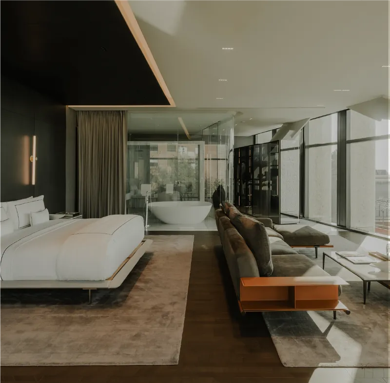 Ambassador Suite Alexander Hotel Mexico City - 101.7 sqm luxury suite with Chapultepec Park views